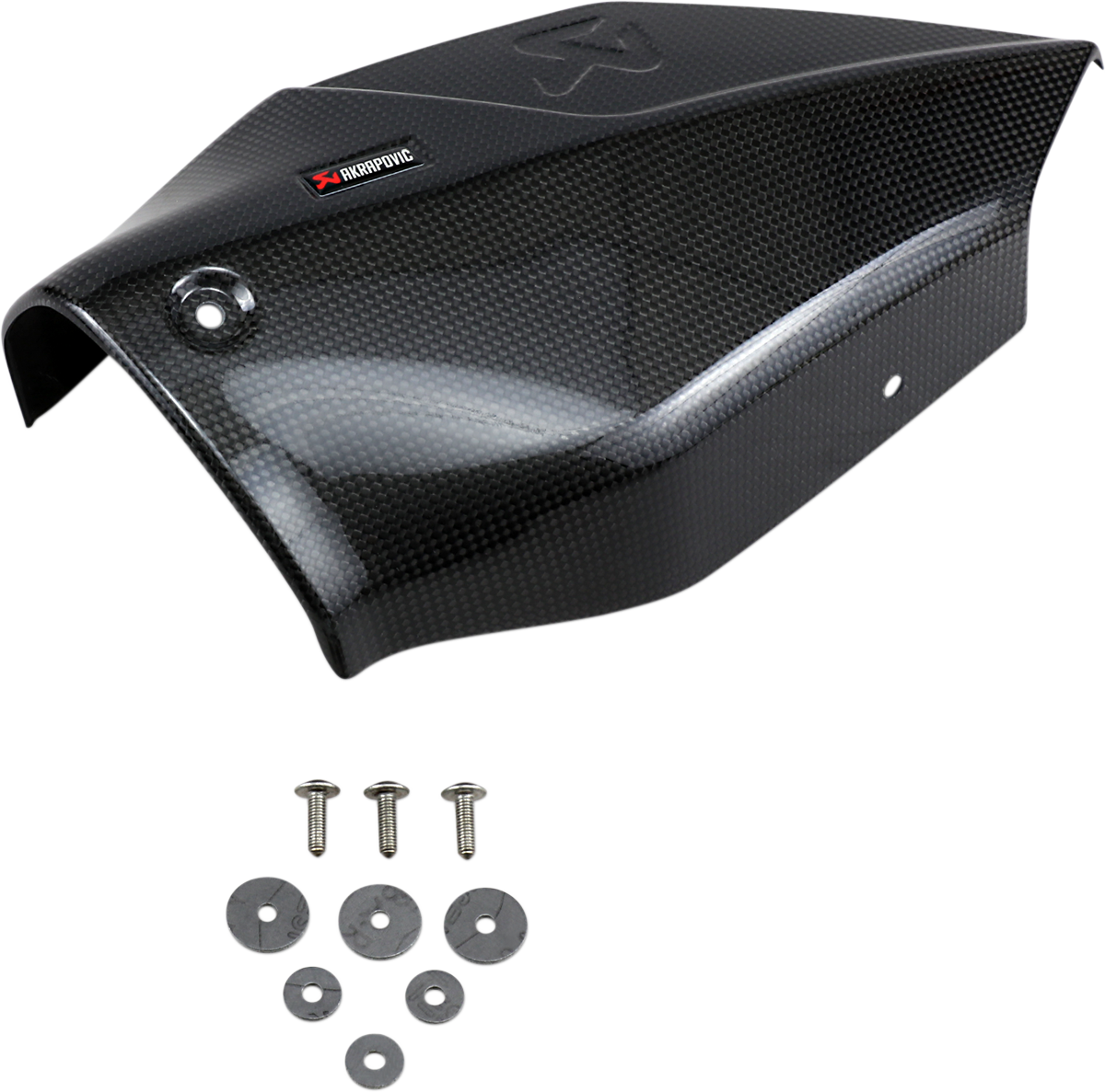 ESCUDO TÉRMICO DE REPUESTO AKRAPOVIC FIBRA DE CARBONO