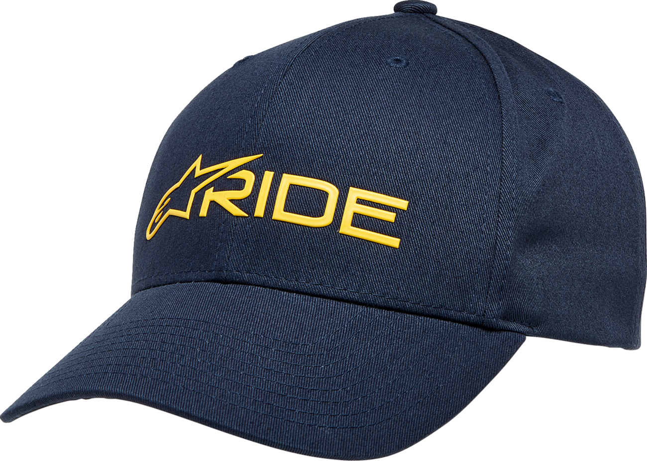 GORRA ALPINESTARS RIDE 3.0 AZUL/ORO