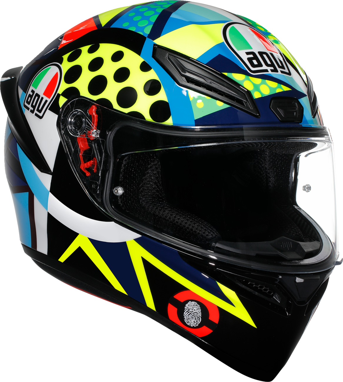 CASCO INTEGRAL AGV K1 S ROSSI WINTER TEST 2020