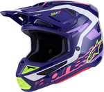 CASCO INTEGRAL ALPINESTARS SM7 DEED ROSA/NEGRO BRILLANTE