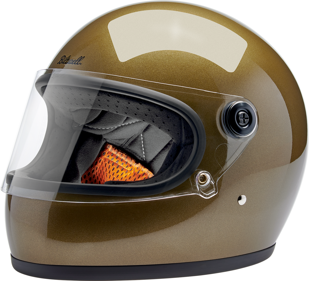 CASCO BILTWELL GRINGO S UGLY ORO METÁLICO