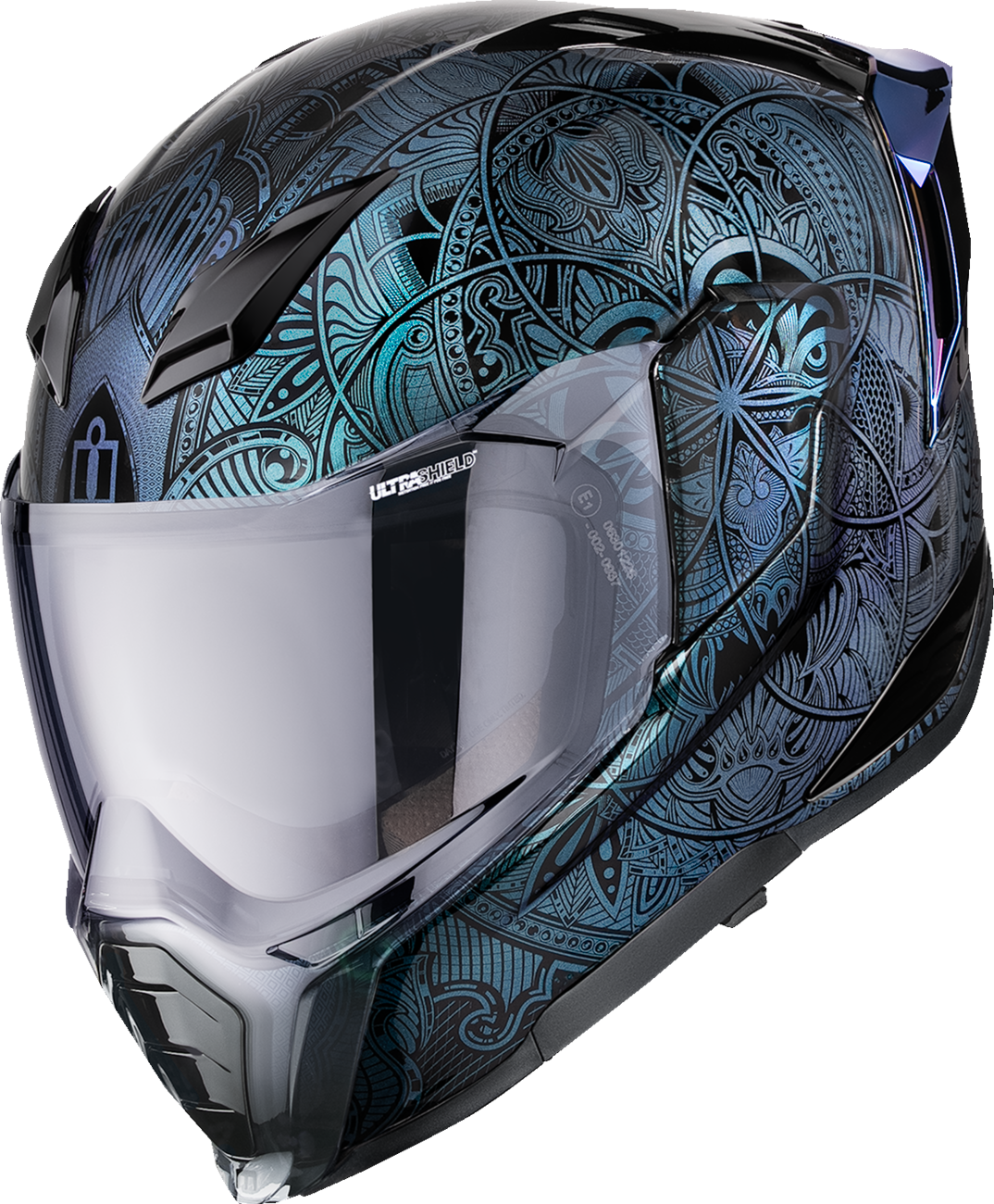 CASCO INTEGRAL ICON ULTRAFLITE MANDALA AZUL