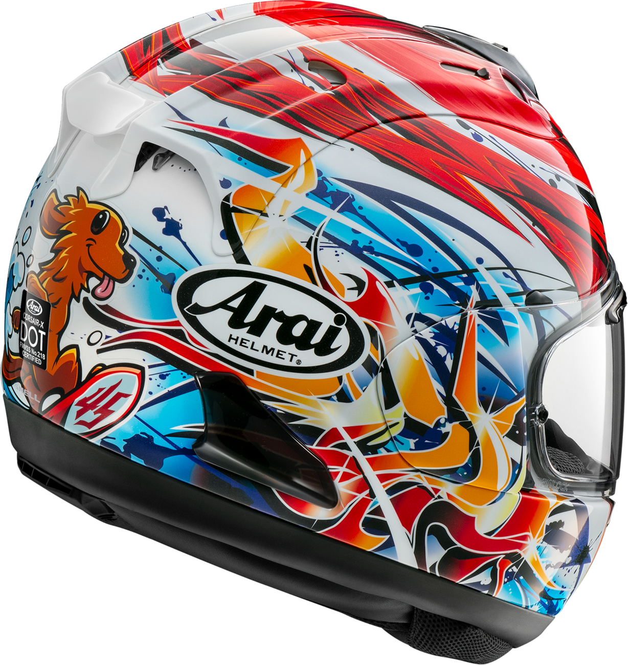 CASCO INTEGRAL ARAI CORSAIR-X TETSUTA