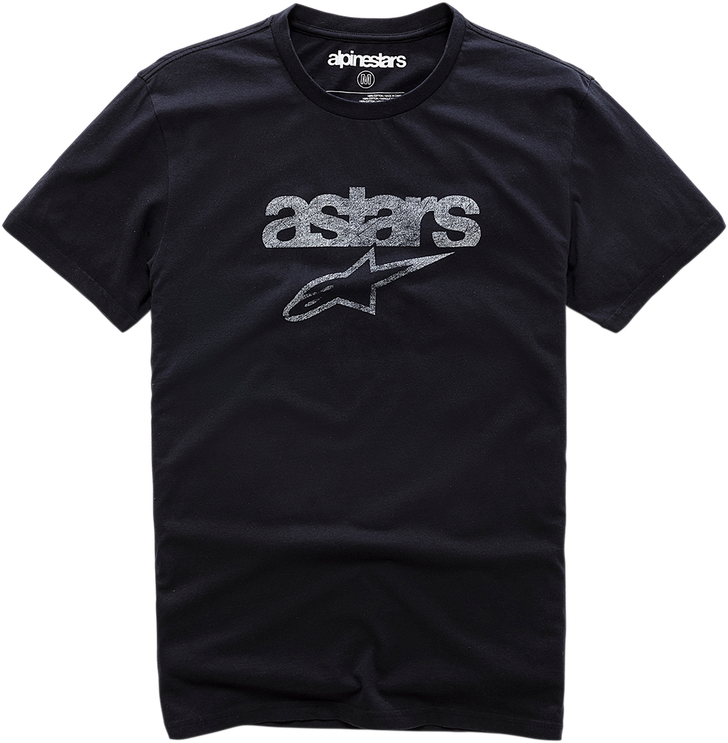 CAMISETA ALPINESTARS HERITAGE BLAZE PREMIUM NEGRO
