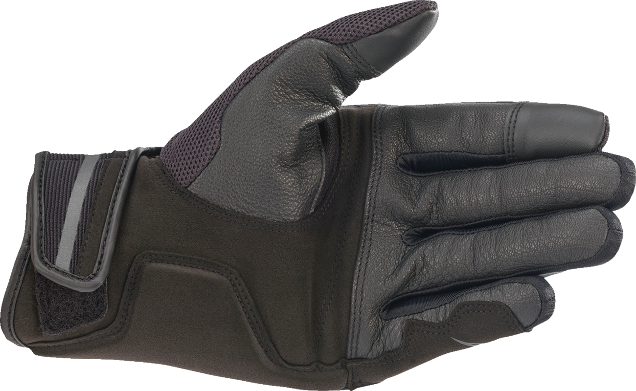 GUANTES ALPINESTARS CHROME NEGRO/GRIS