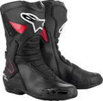 BOTAS ALPINESTARS SMX 6 V3 DRYSTAR NEGRO/ROJO