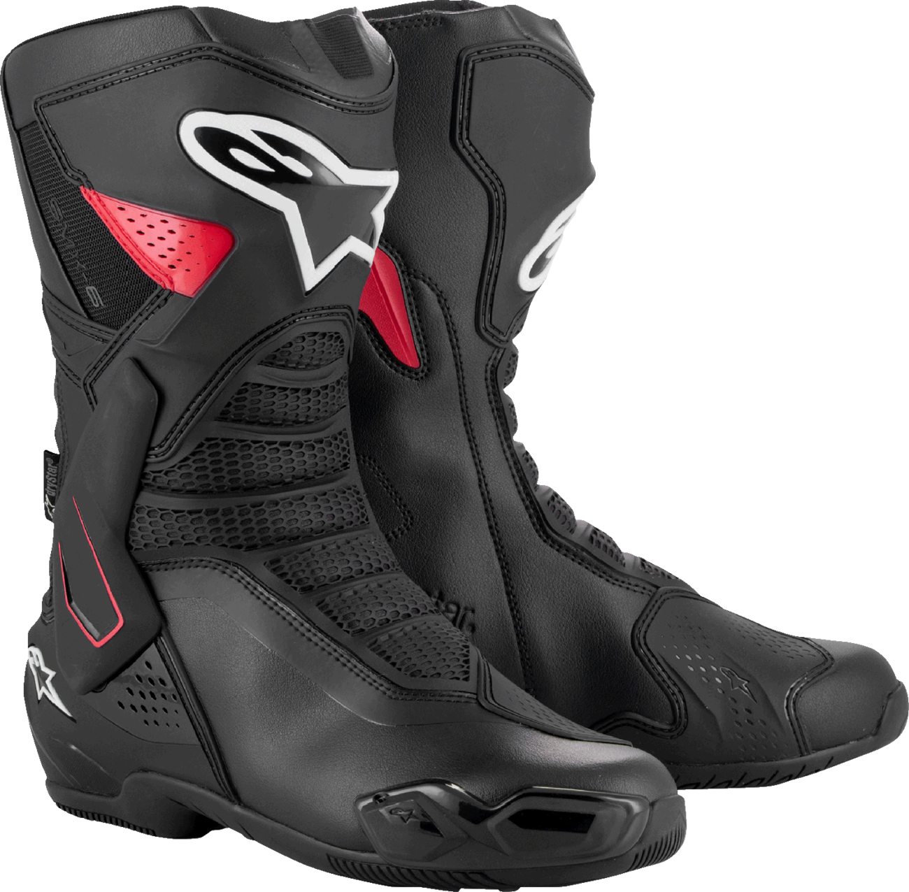 BOTAS ALPINESTARS SMX 6 V3 DRYSTAR NEGRO/ROJO
