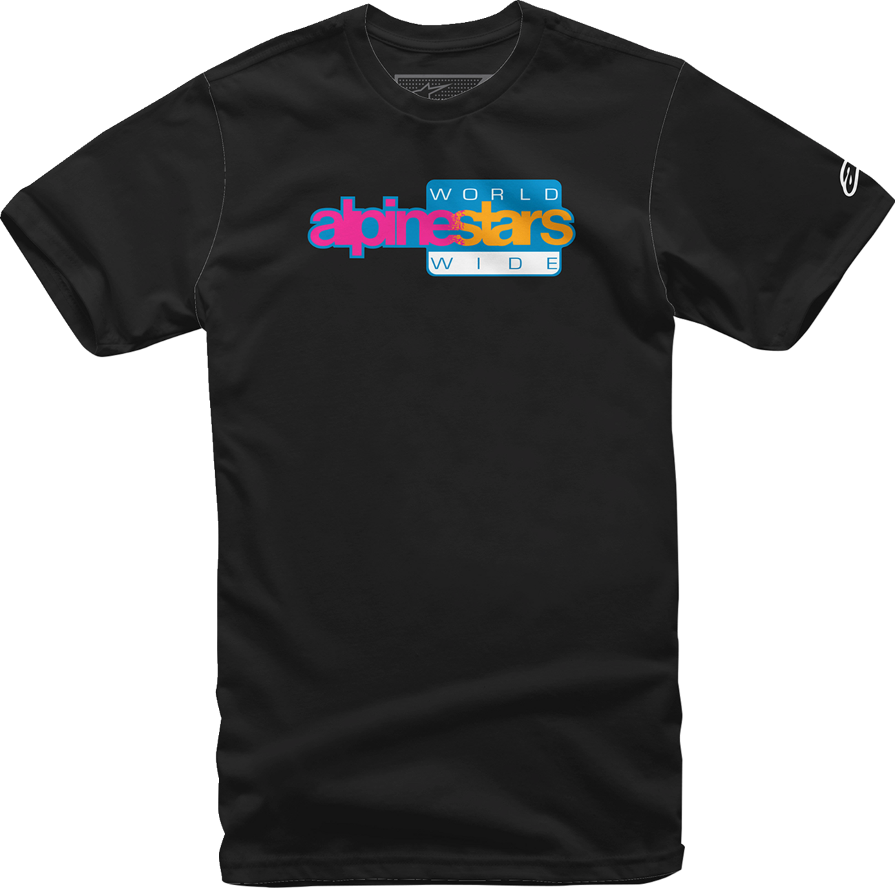 CAMISETA ALPINESTARS WORLD WIDE NEGRO