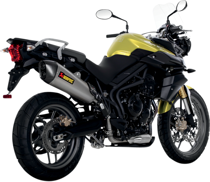 ESCAPE SLIP-ON LINE AKRAPOVIC OVAL TRIUMPH TIGER 800/XC/900