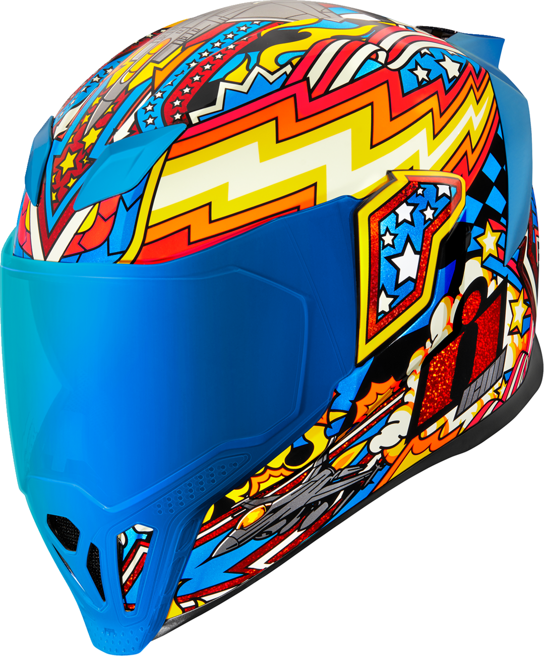 CASCO ICON AIRFLITE FLY BOY AZUL