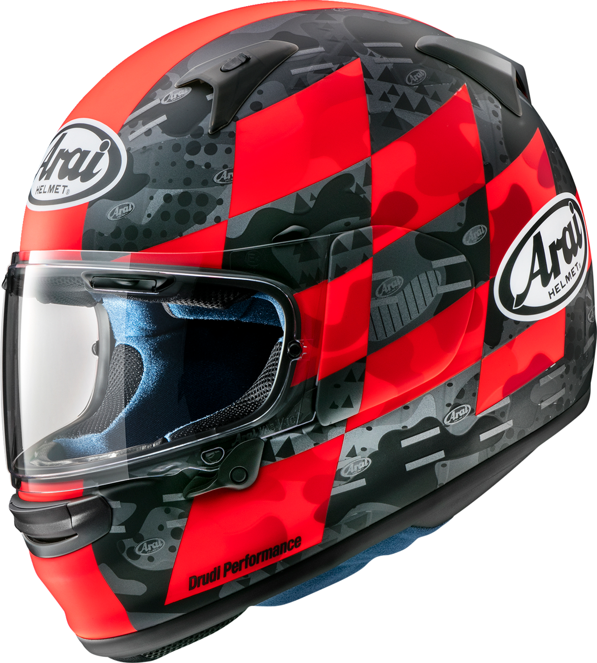 CASCO INTEGRAL ARAI HELMETS REGENT-X PATCH ROJO