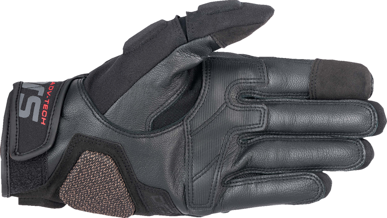 GUANTES ALPINESTARS HALO CUERO NEGRO