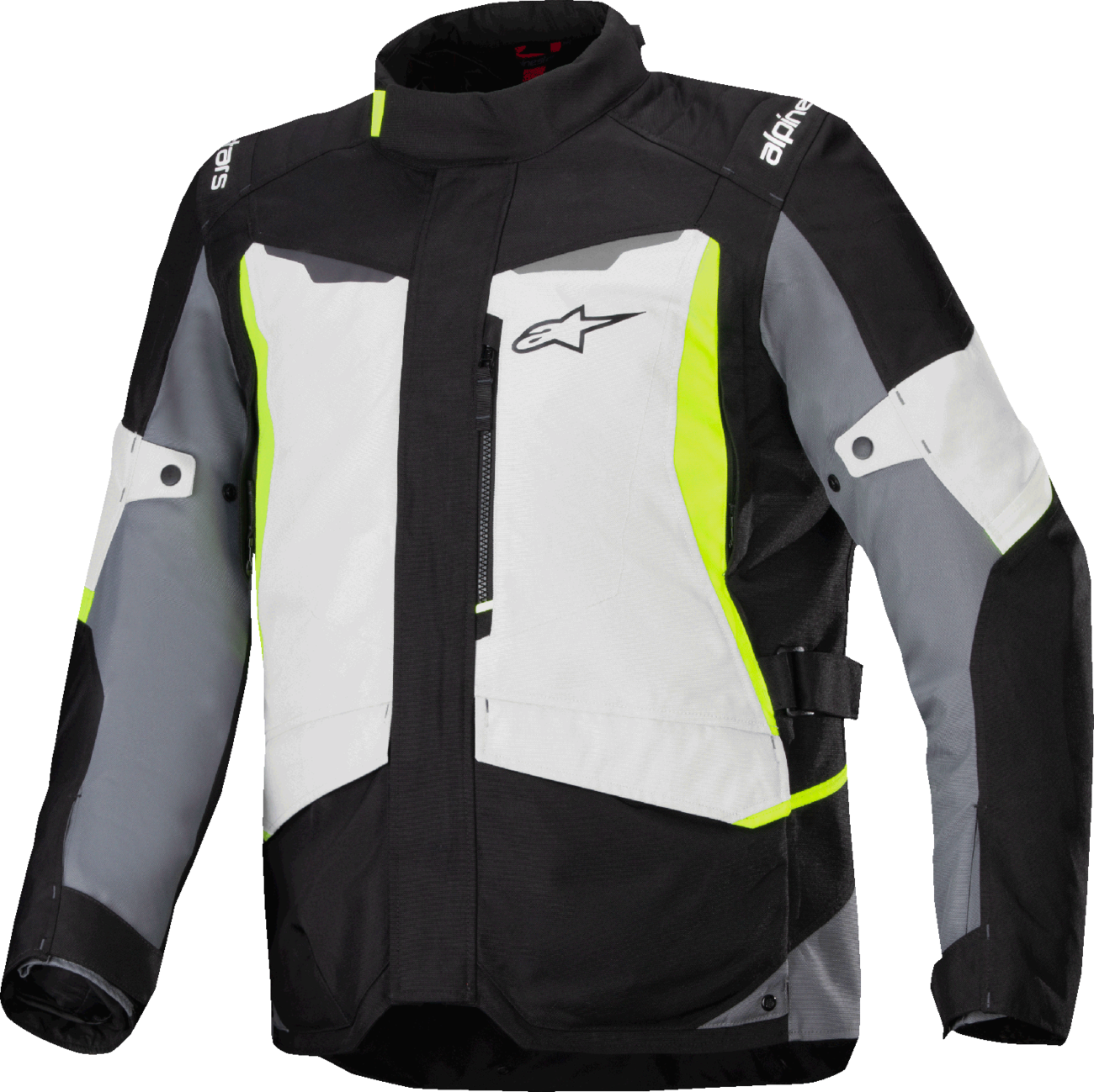 CHAQUETA IMPERMEABLE ALPINESTARS ST-1 GRIS/NEGRO/AMARILLO