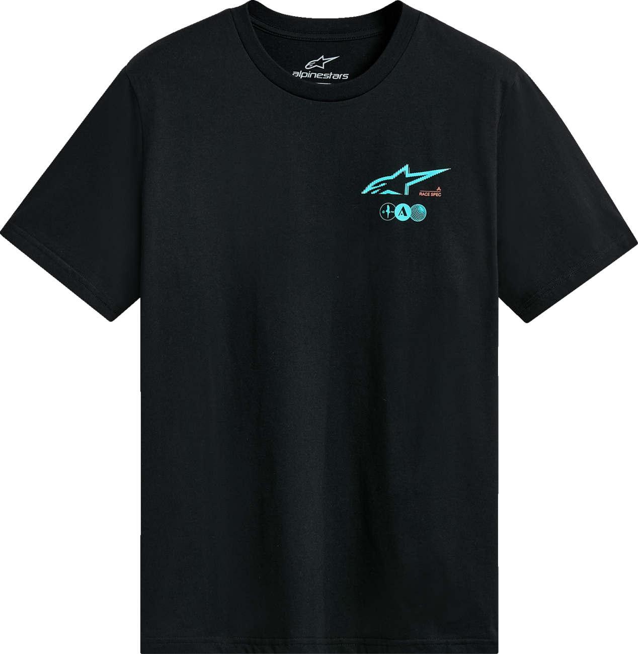 CAMISETA ALPINESTARS ASYMMETRICAL NEGRO