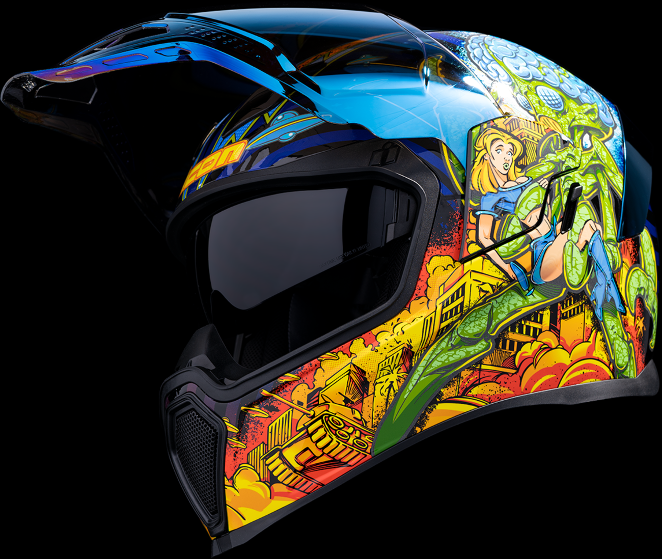 CASCO ICON AIRFLITE BUGOID BLITZ AZUL