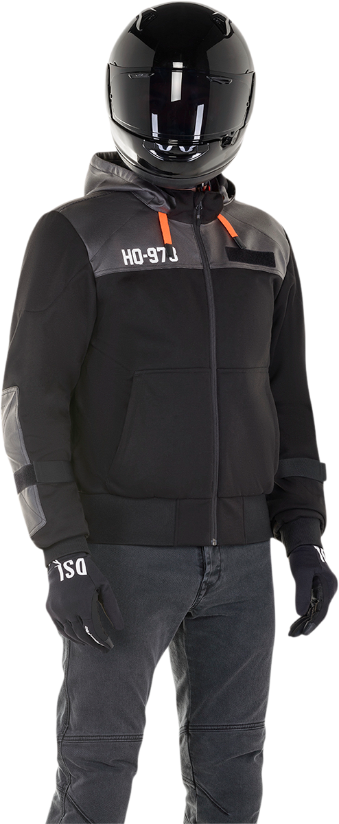BUZO CON CAPUCHA ALPINESTARS SHOTARO NEGRO