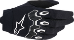 GUANTES ALPINESTARS FULL BORE V2 NEGRO BLANCO