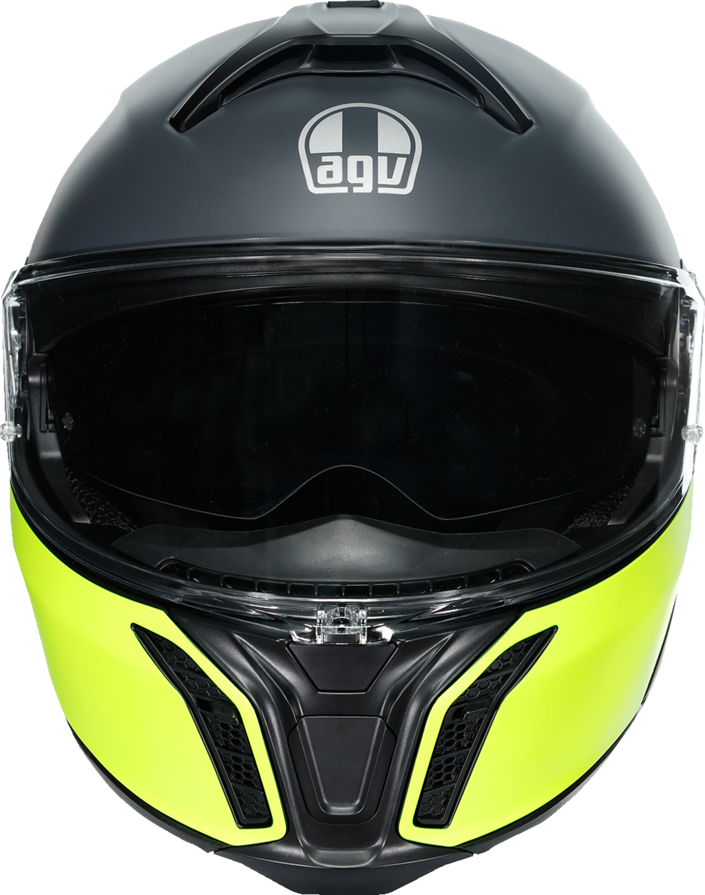 CASCO AGV TOURMODULAR AMARILLO NEGRO GRIS