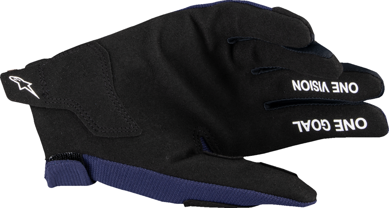 GUANTES MX ALPINESTARS YOUTH RADAR AZUL/BLANCO PARA NIÑO