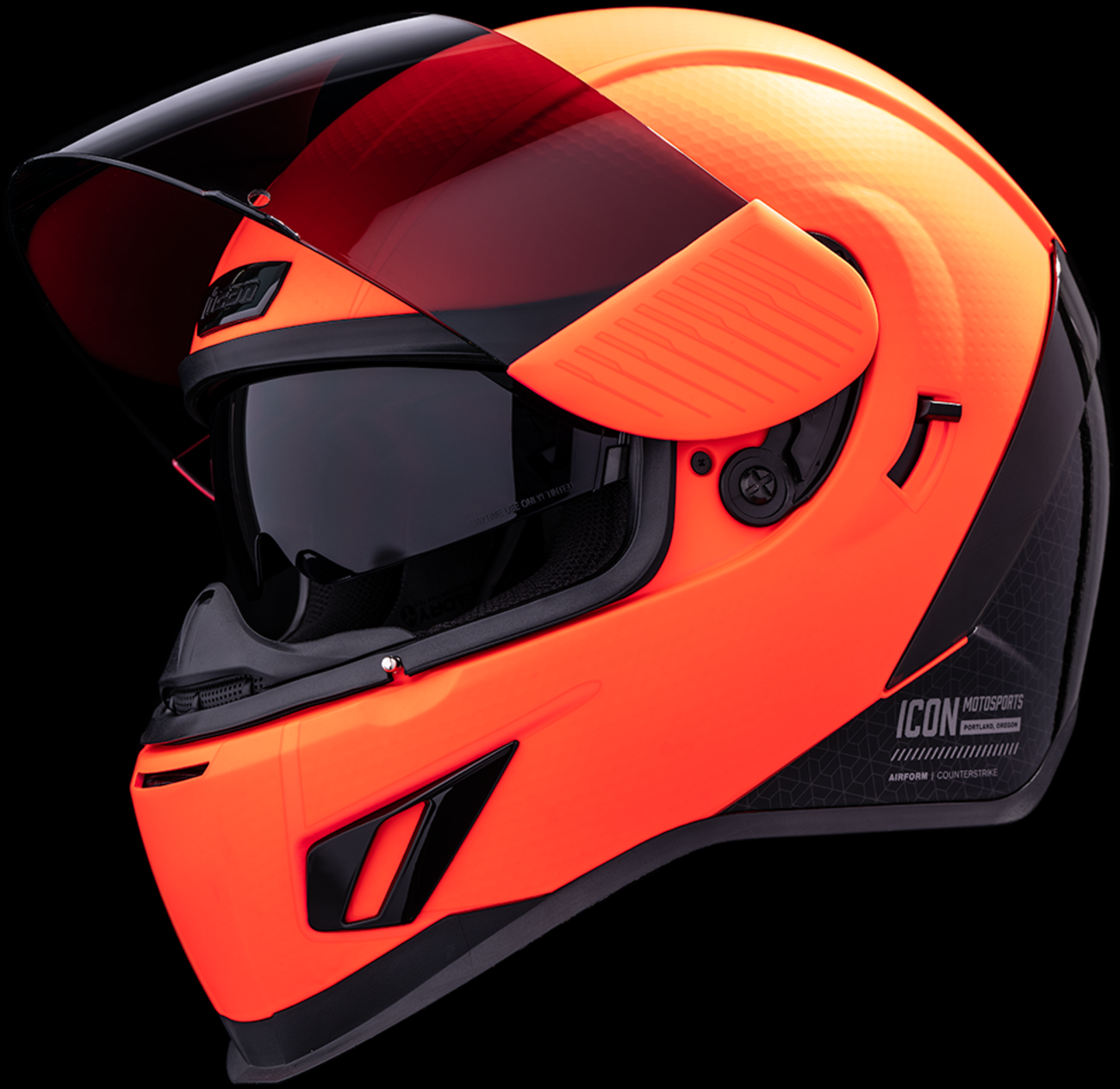 CASCO ICON AIRFRAME PRO COUNTERSTRIKE ROJO