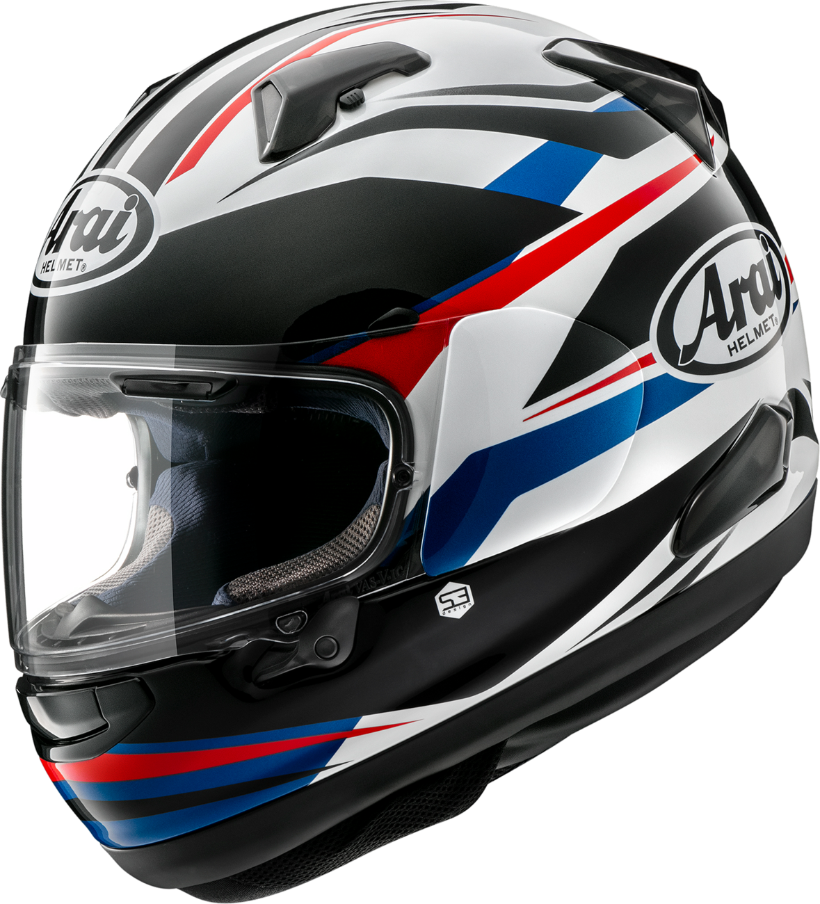 CASCO INTEGRAL ARAI HELMETS QUANTUM-X RAY BLANCO