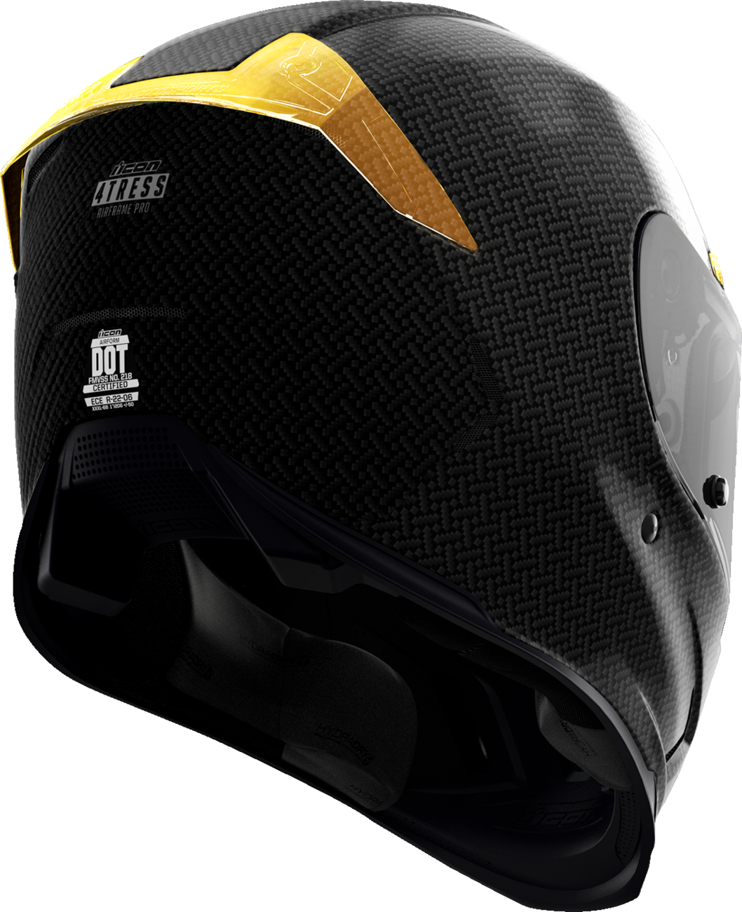 CASCO ICON AIRFRAME PRO CARBON 4TRESS AMARILLO