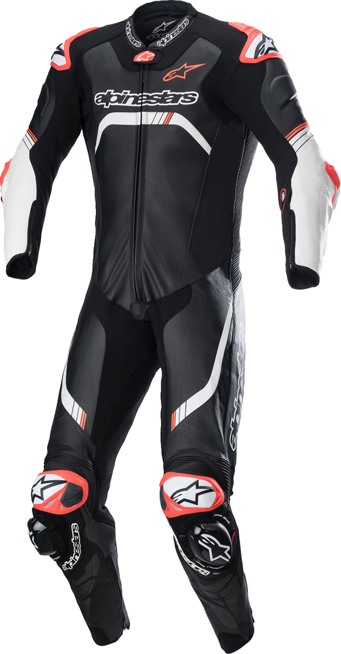 MONOTRAJE ALPINESTARS GP TECH V4 BLANCO/NEGRO – ATOAMOTOS