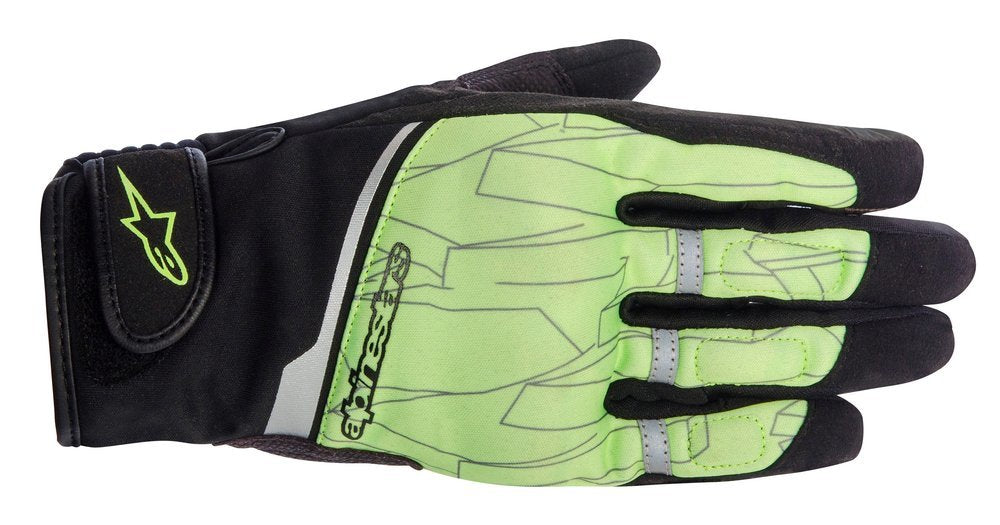 GUANTES ALPINESTARS HAKU VERDE/NEGRO
