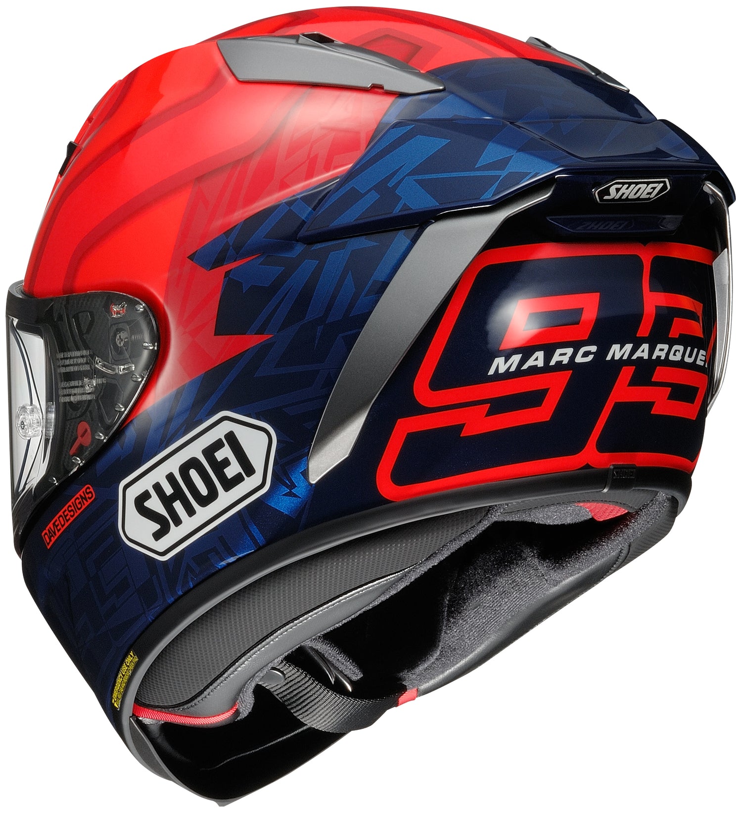 CASCO INTEGRAL SHOEI X-15 MARQUEZ 7 TC-1