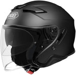 CASCO ABIERTO SHOEI J-CRUISE II NEGRO MATE