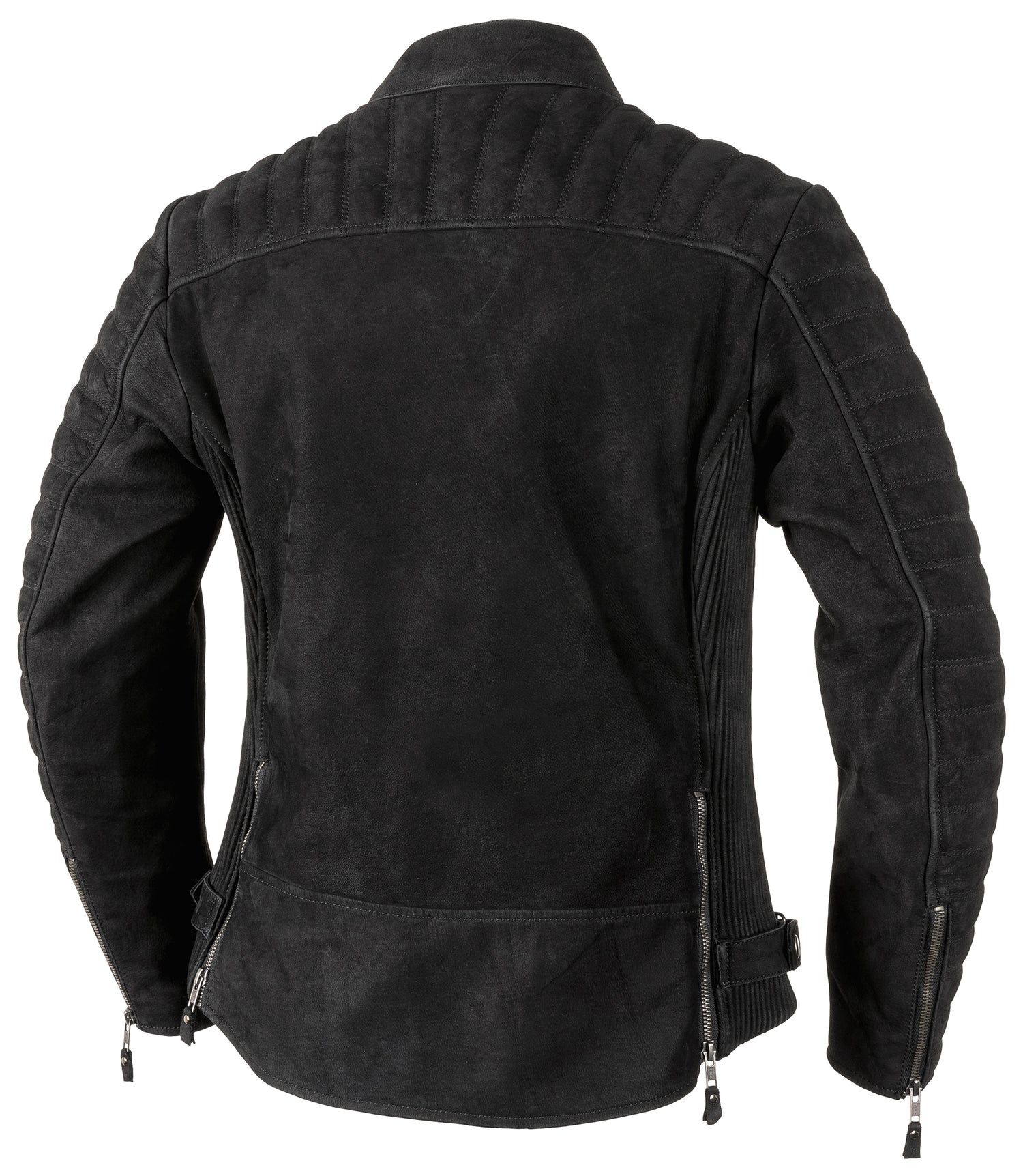 CHAQUETA DE CUERO CORTECH HOYDEN NEGRO ANTIGUO PARA DAMA