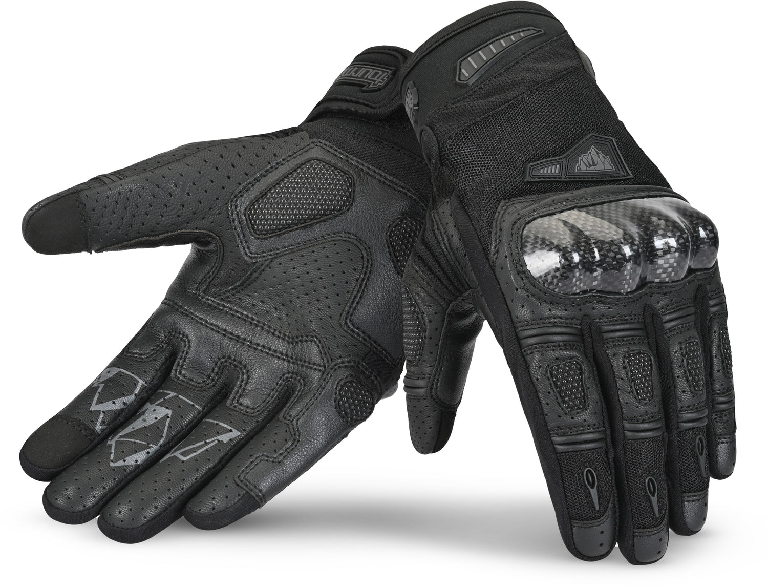 GUANTES TOURMASTER SIERRA PEAK PRO 2 NEGRO/GRIS OSCURO