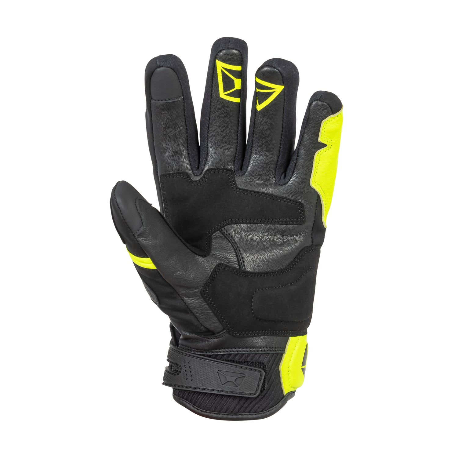 GUANTES CORTECH SUPER-SONIC NEGRO/ALTO VISIBILIDAD