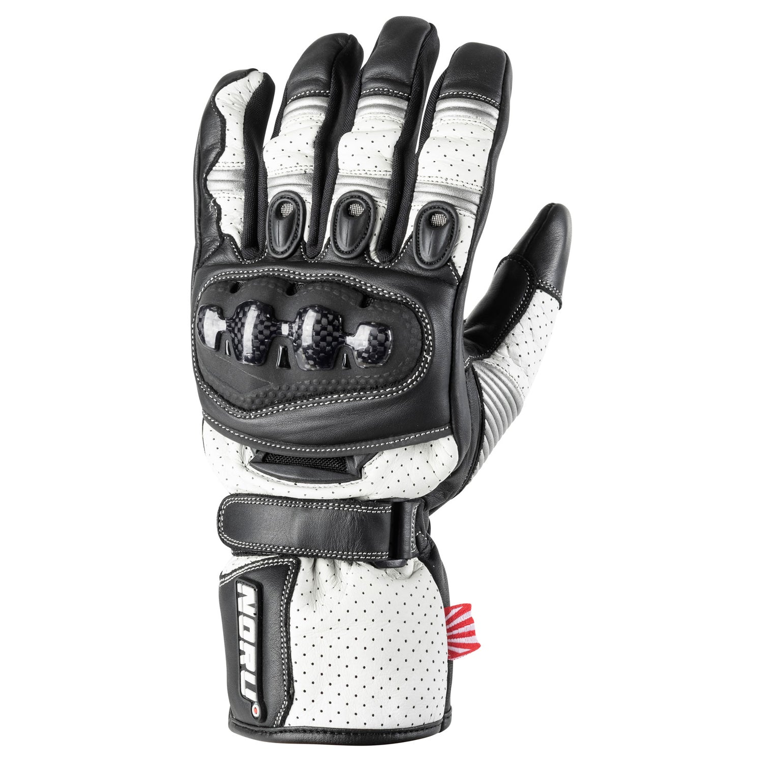 GUANTES DEPORTIVOS NORU SOKUDO BLANCO/NEGRO/GRIS