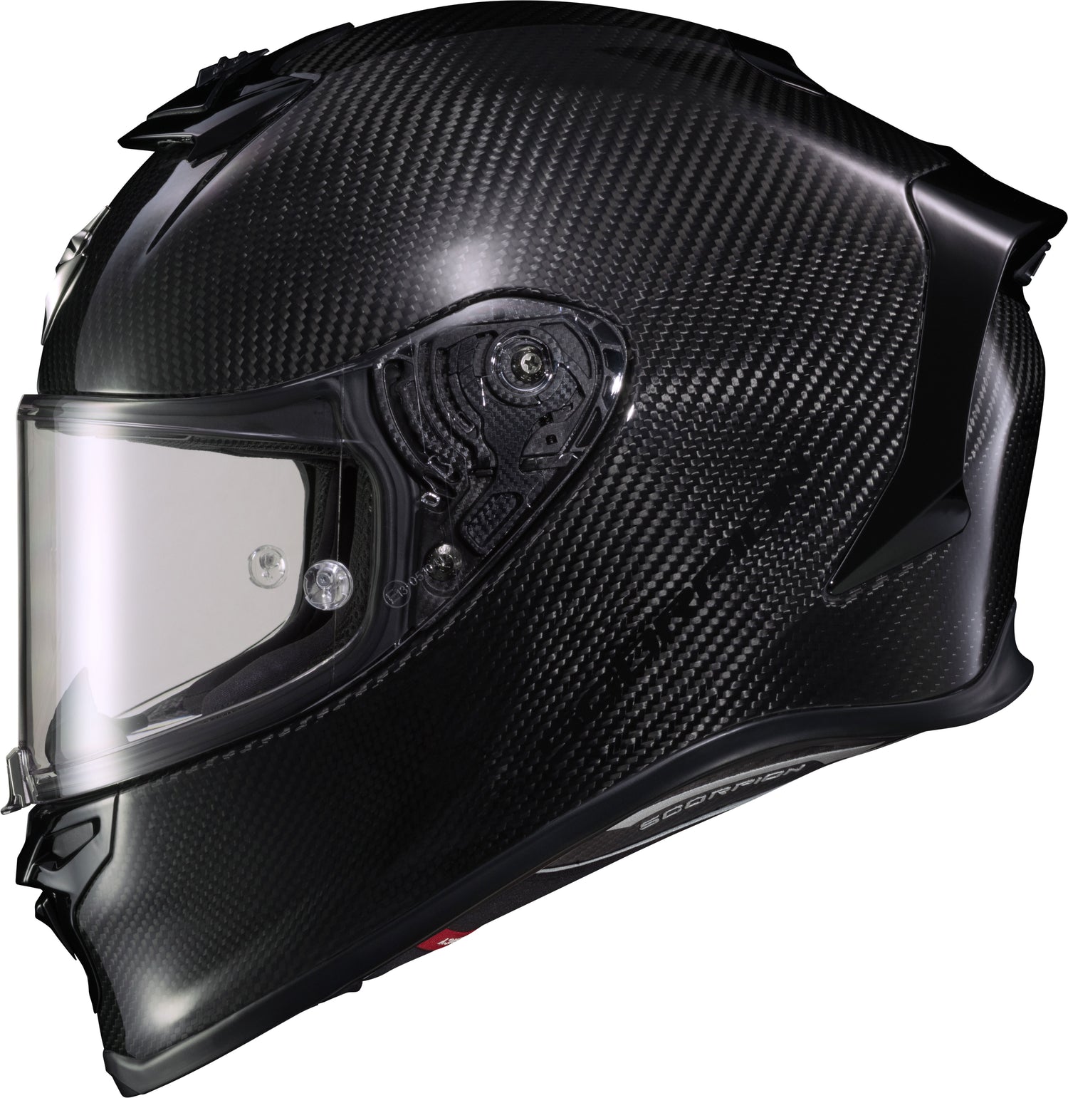 CASCO INTEGRAL SCORPION EXO R1 AIR NEGRO BRILLANTE CARBON