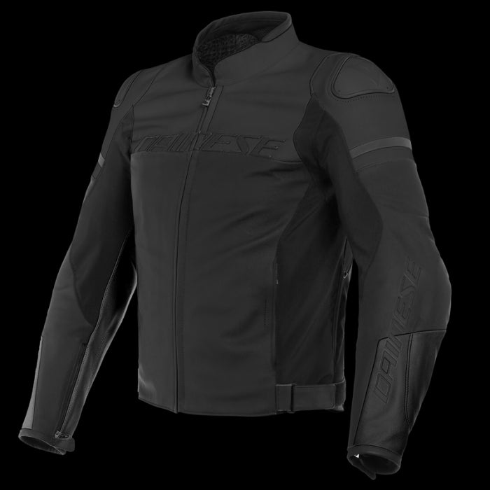 CHAQUETA DE CUERO DAINESE AGILE NEGRO MATE