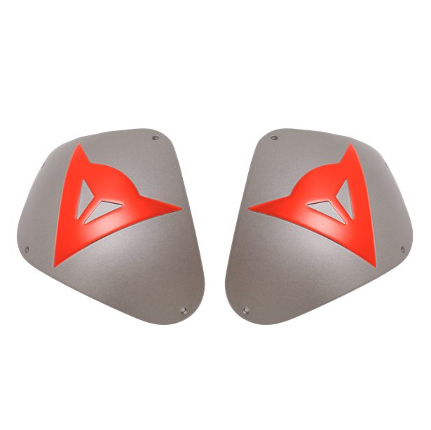 KIT DE HOMBROS DAINESE SPORT ALUMINIO FLUO ROJO