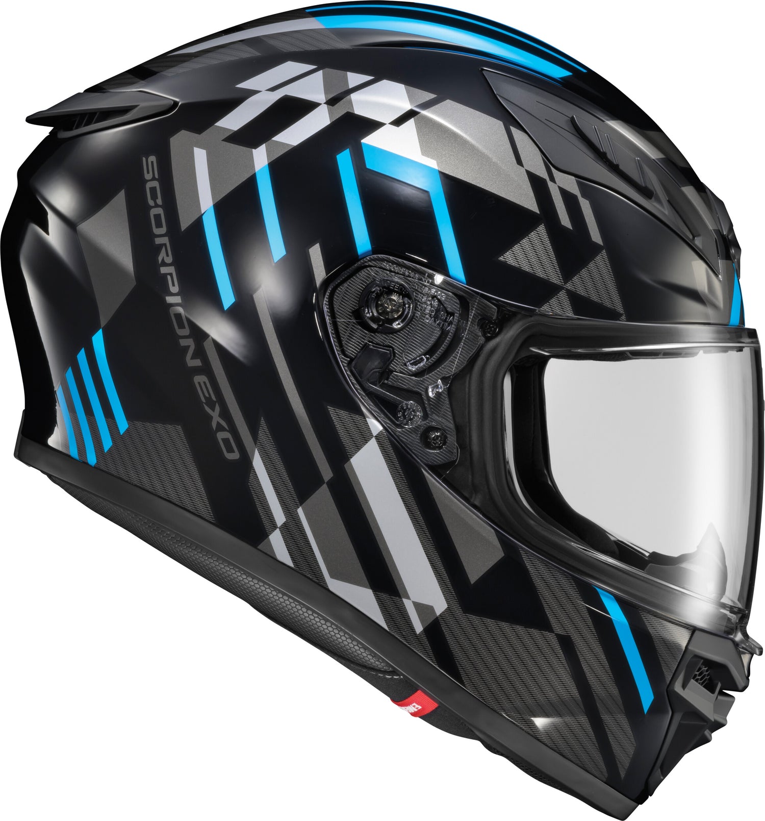 CASCO INTEGRAL SCORPION EXO EXO-R430 PARADOX AZUL CLARO