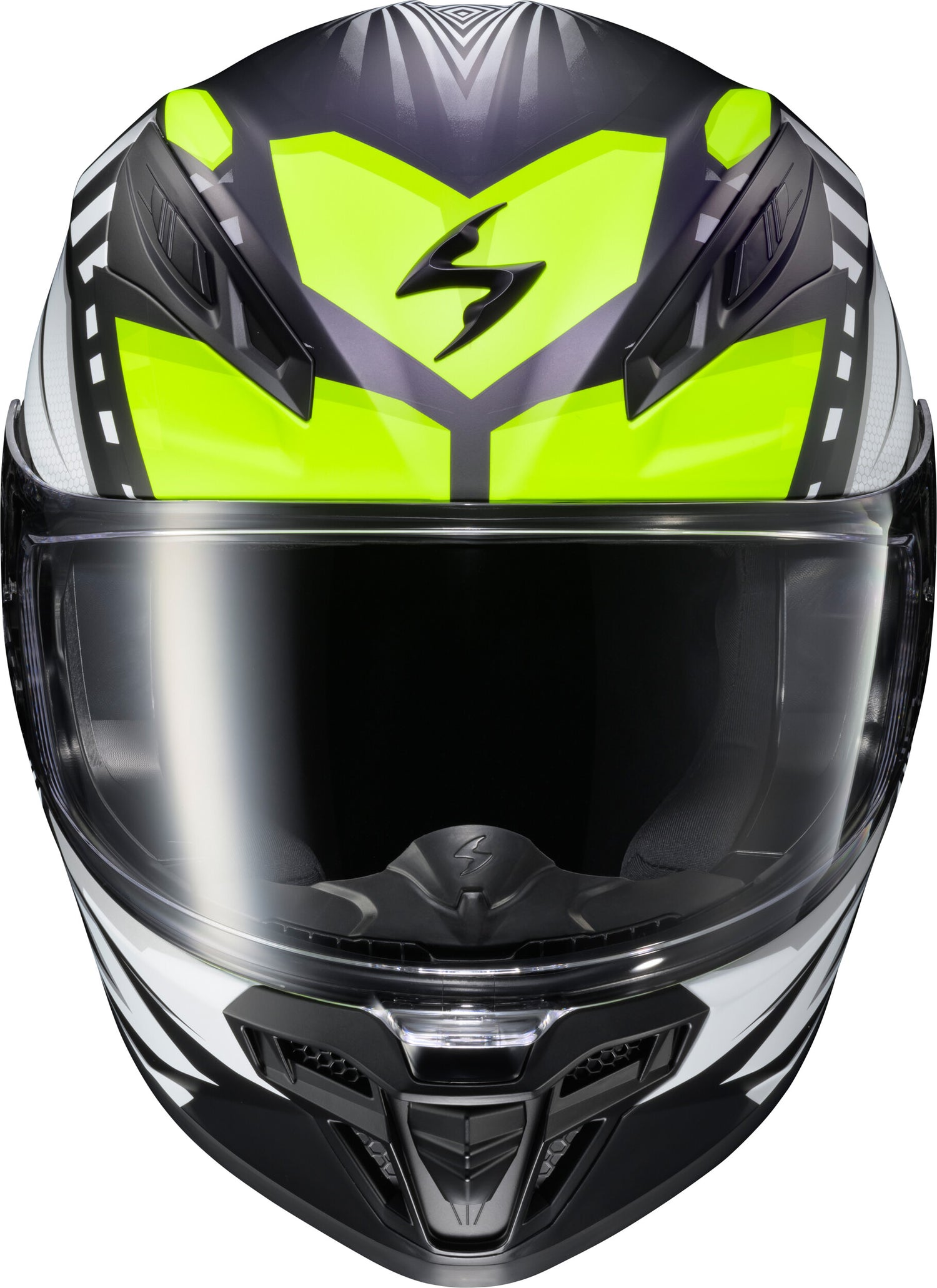 CASCO INTEGRAL SCORPION EXO EXO-R430 HEAD TRIP ALTA VISIBILIDAD