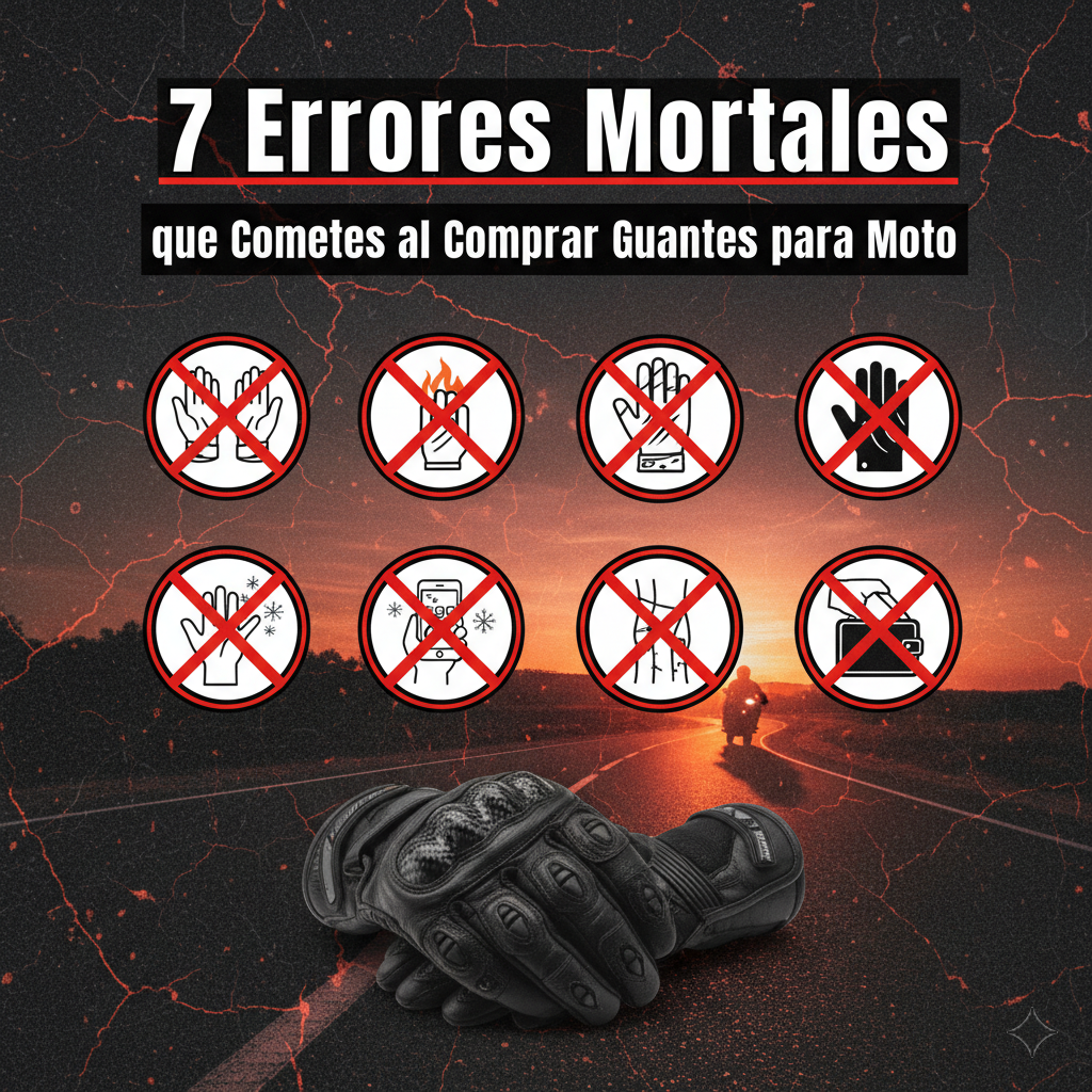 7 Errores Mortales que Cometes al Comprar Guantes para Moto (y Cómo Evitarlos en 2025)