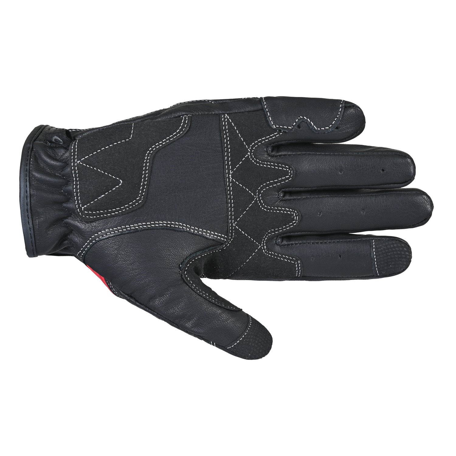 GUANTES NORU FURO NEGRO/ROJO