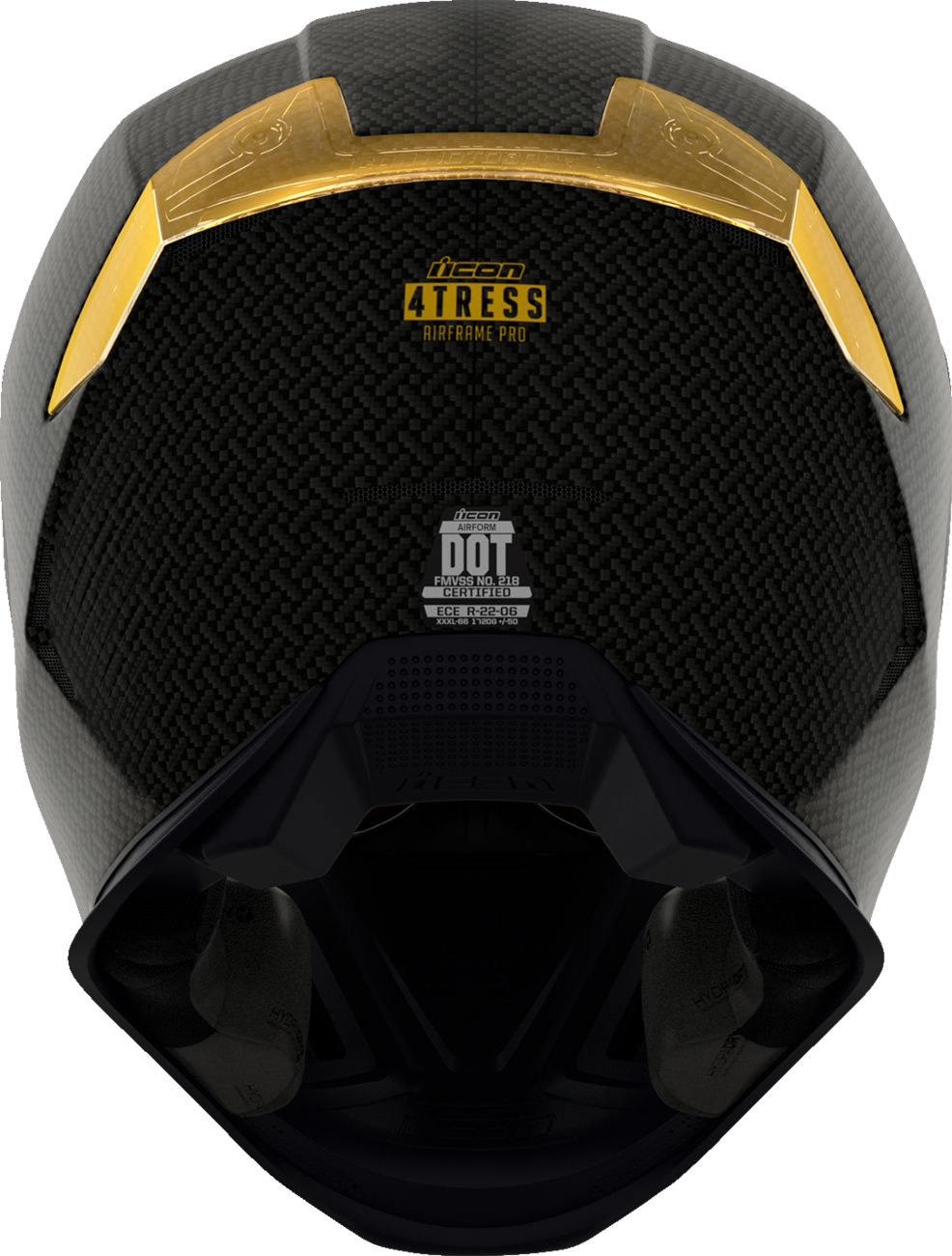 CASCO ICON AIRFRAME PRO CARBON 4TRESS AMARILLO