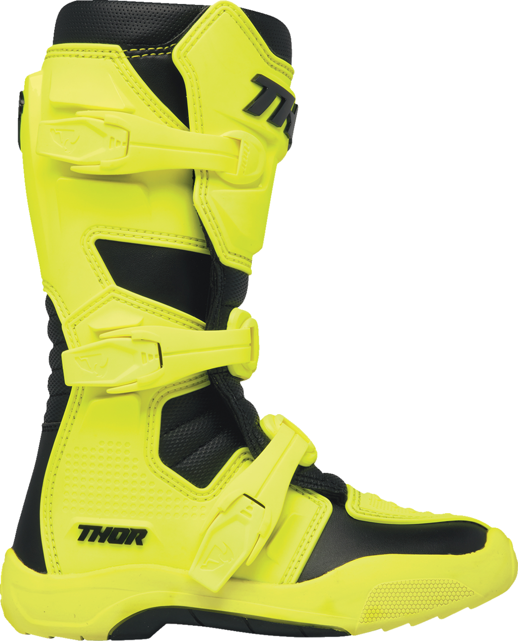 BOTAS THOR YOUTH BLITZ XR NEGRO/ACIDO PARA NIÑO