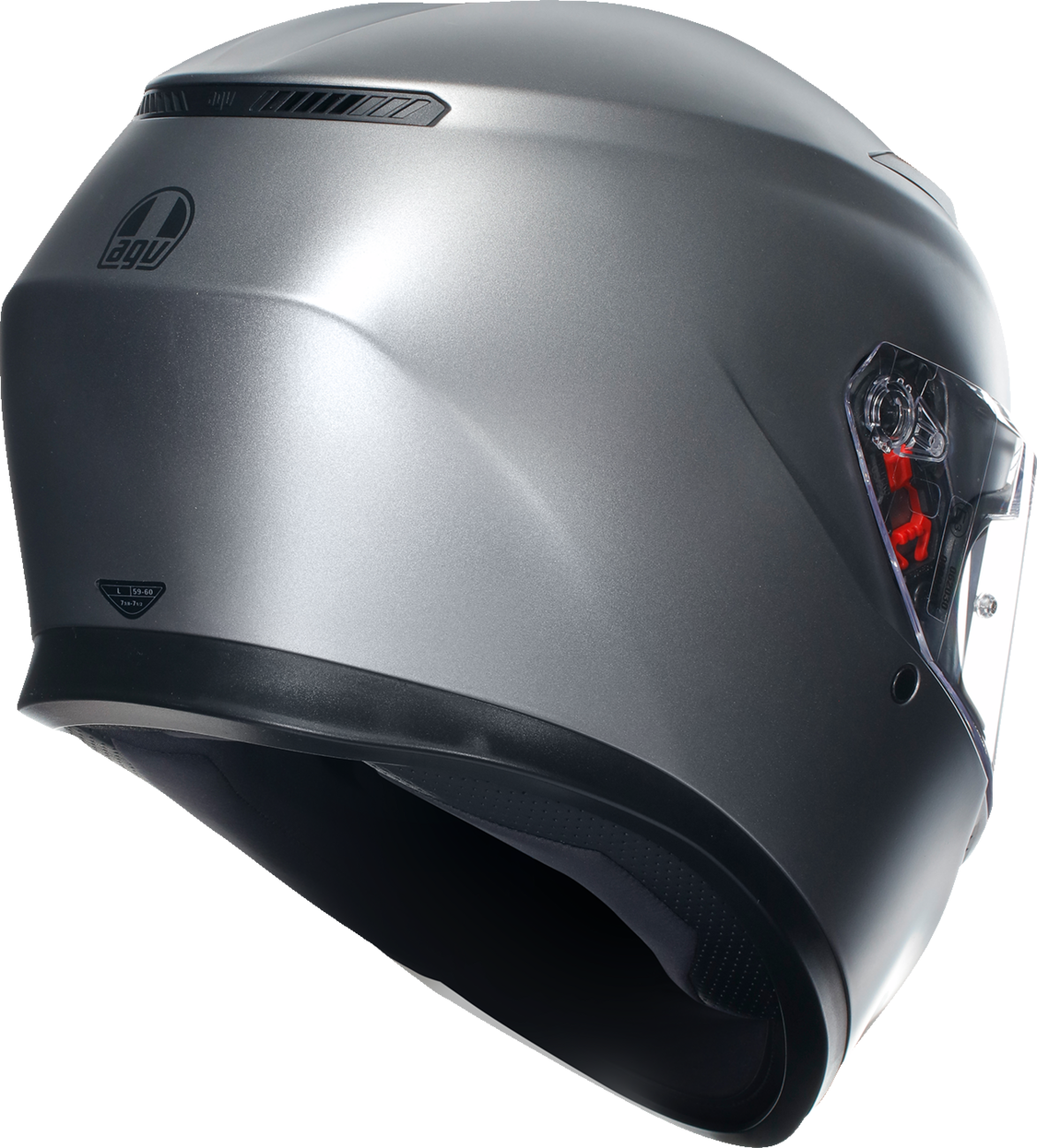 CASCO AGV K3 MONO RODIO GRIS MATE