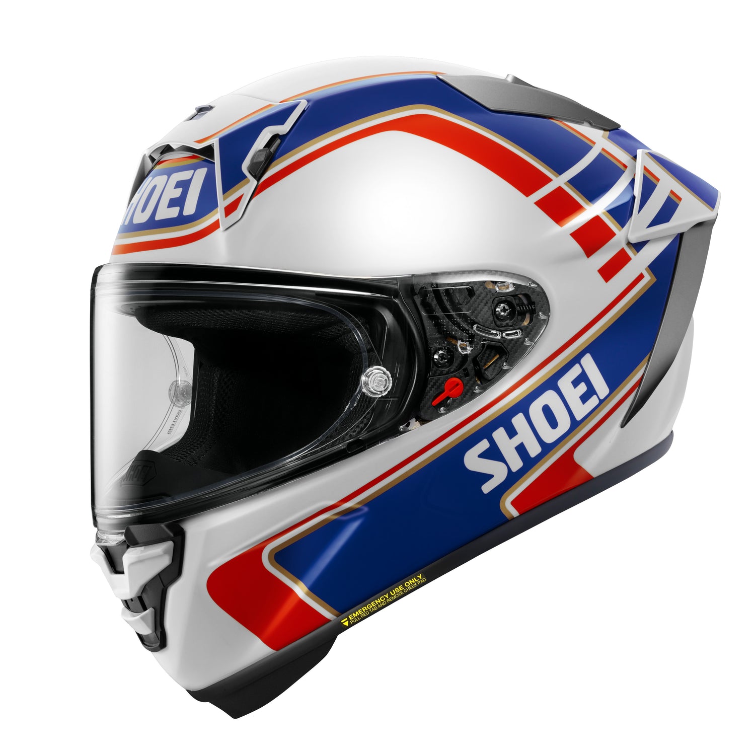 CASCO INTEGRAL SHOEI X-15 GARDNER AZUL
