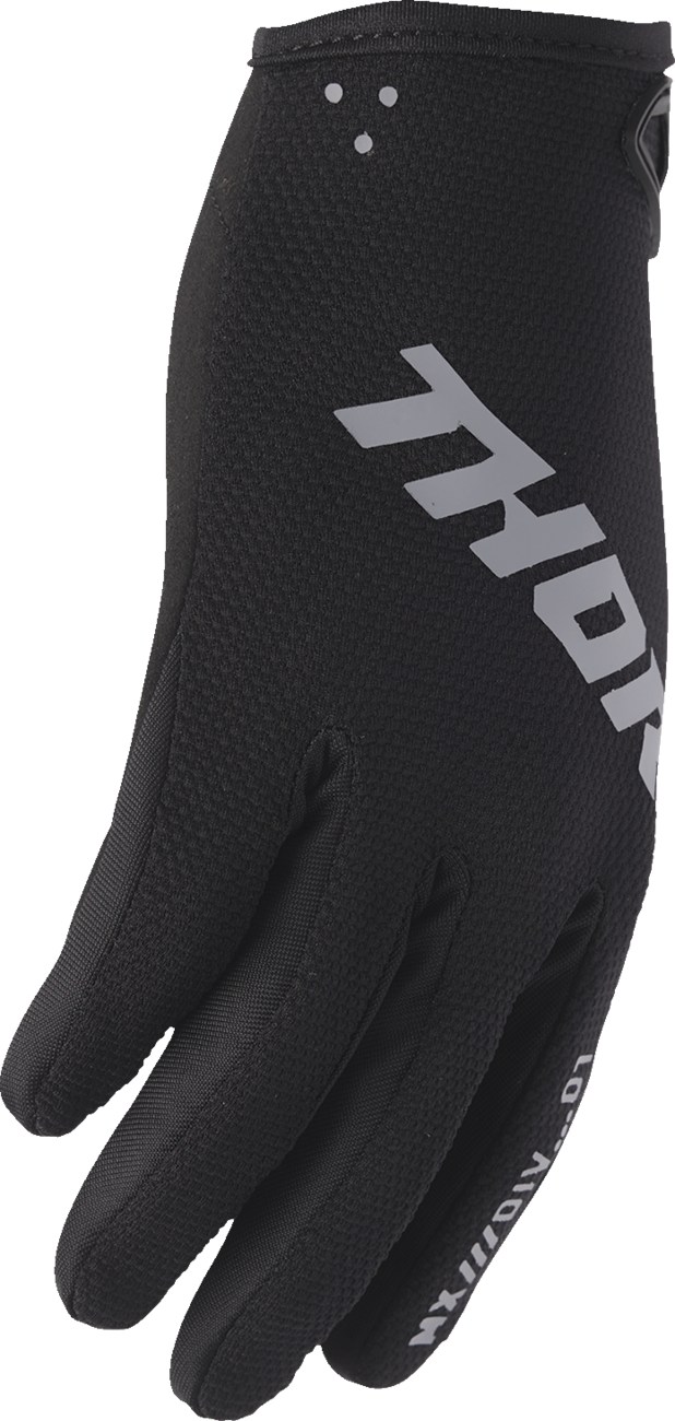 GUANTES THOR RIDEMODE STATIC NEGRO
