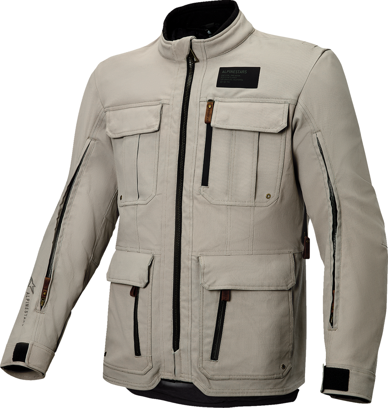 CHAQUETA ALPINESTARS BORREGO DRYSTAR GRIS CLARO