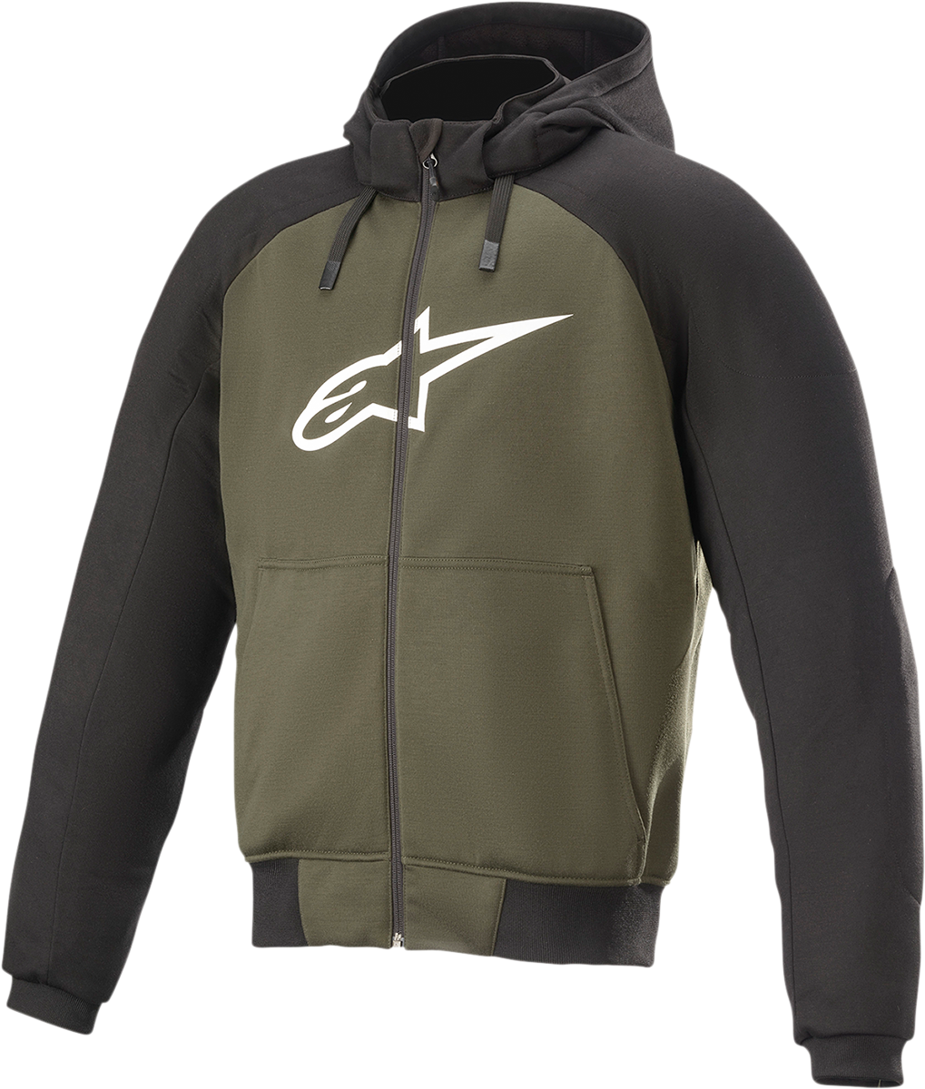 BUZO ALPINESTARS CHROME NEGRO/VERDE