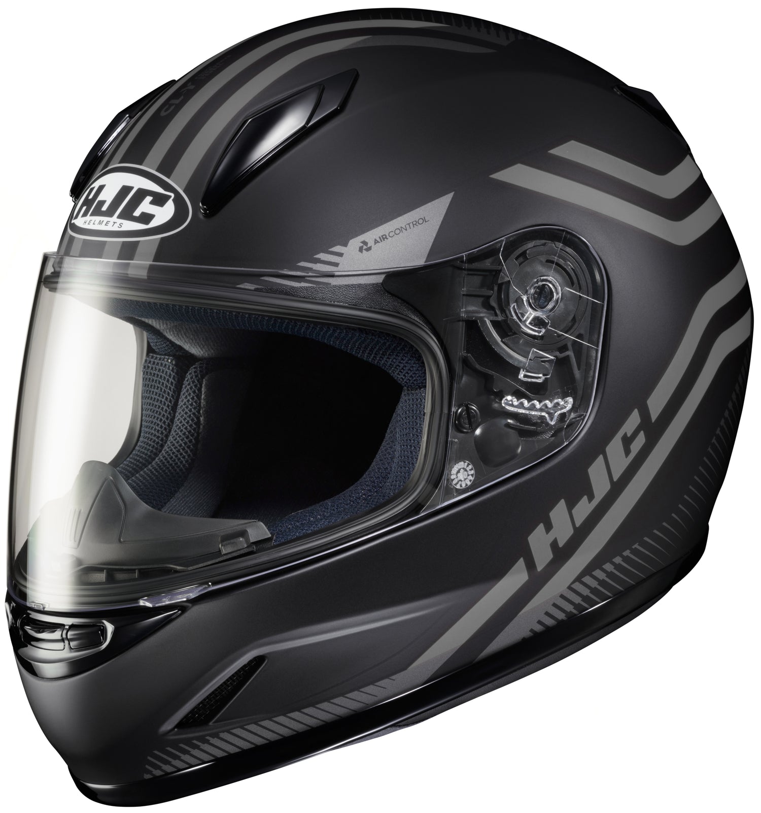 CASCO INTEGRAL HJC CL-Y STRIX NEGRO PARA NIÑO
