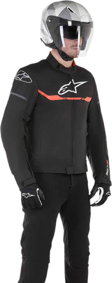 CHAQUETA ALPINESTARS T-SPS WP NEGRO/BLANCO/ROJO